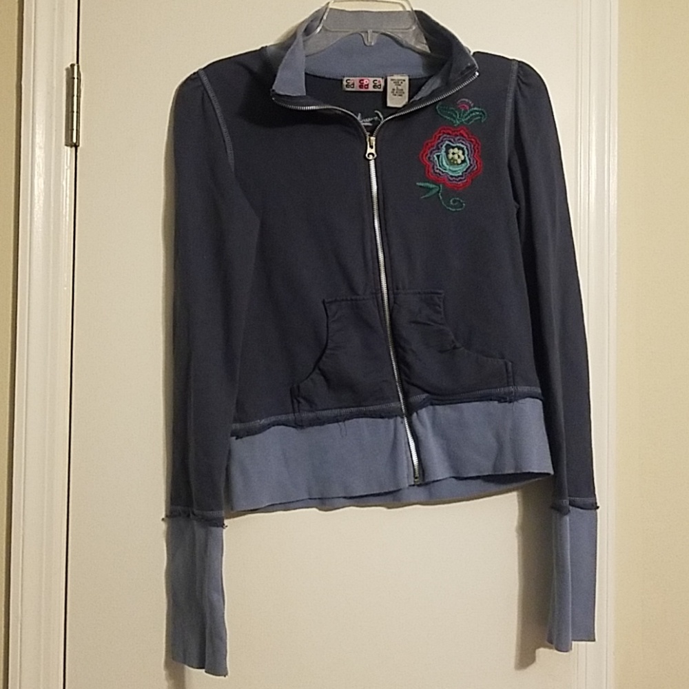 Boho zippered jacket